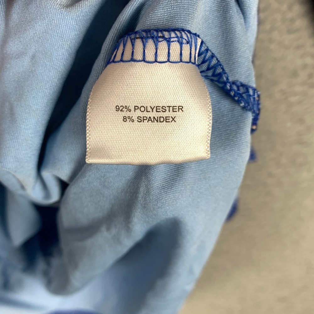 Peter Millar Summer Comfort Yellowstone Polo Men's XL Blue Golf Shirt Brooks - Picture 6 of 12